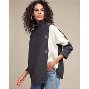 Neon Buddha Women’s Solstice Oversized Cotton Color-block Artisan Style Button P